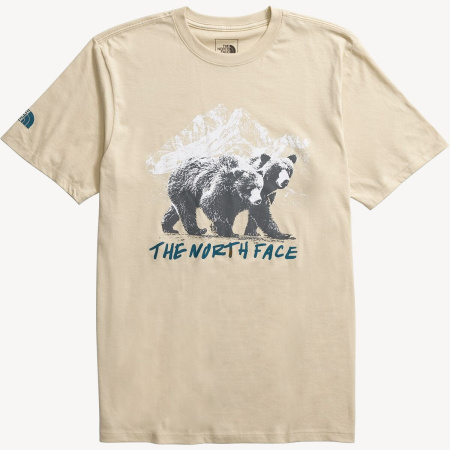 Футболка TNF S/S Bears Tee (Мужской; L; Gravel)